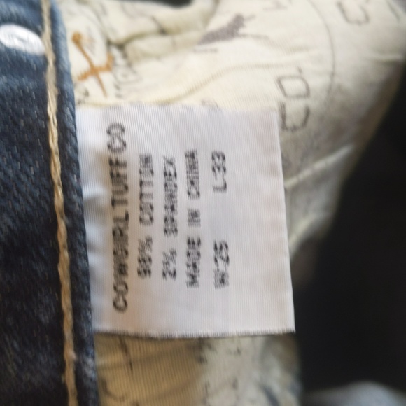 COWGIRL TUFF "Wild Thing" bootcut jeans sz 25x33L - Picture 10 of 13